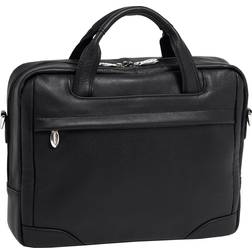 McKlein Bronzeville | 15" Medium Laptop & Tablet Briefcase - Black